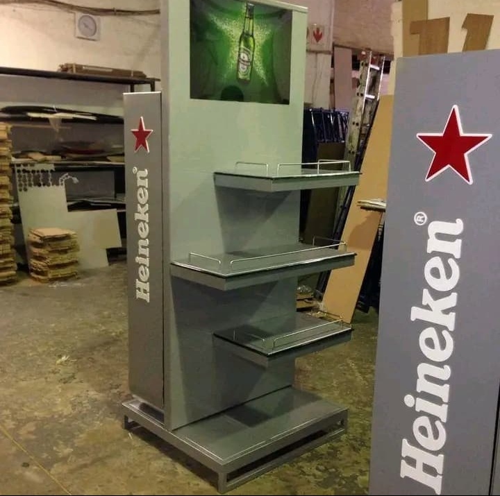 Heineken Free Standing Display Unit Fabrication